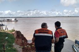 Vistoria e visita técnica engenheiros Defesa Civil do Amazonas município de Itacoatiara