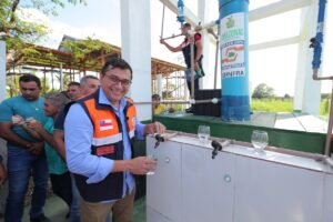 Em conferência da ONU, Wilson Lima destaca avanços do Estado para levar água potável aos amazonenses