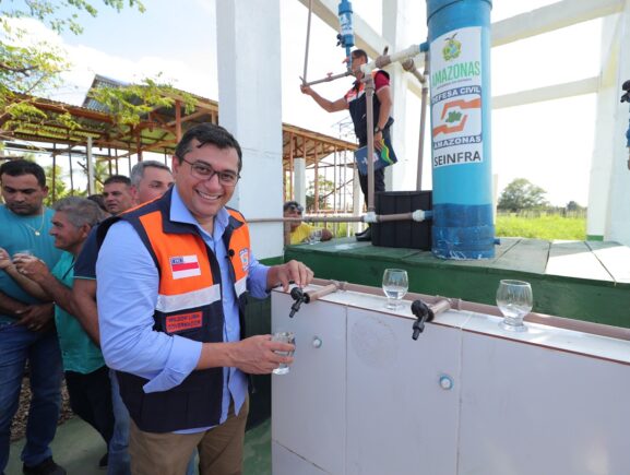 Em conferência da ONU, Wilson Lima destaca avanços do Estado para levar água potável aos amazonenses