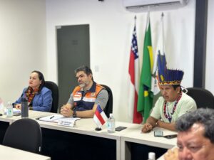 Imagem da notícia - Governo do Amazonas reúne com MPI para fortalecer ajuda humanitária às comunidades indígenas afetadas pela estiagem