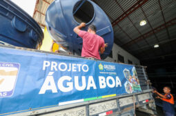 Envio de kits do Projeto Água Boa para unidades de conservação – Parceria Defesa Civil, Sema e Unicef